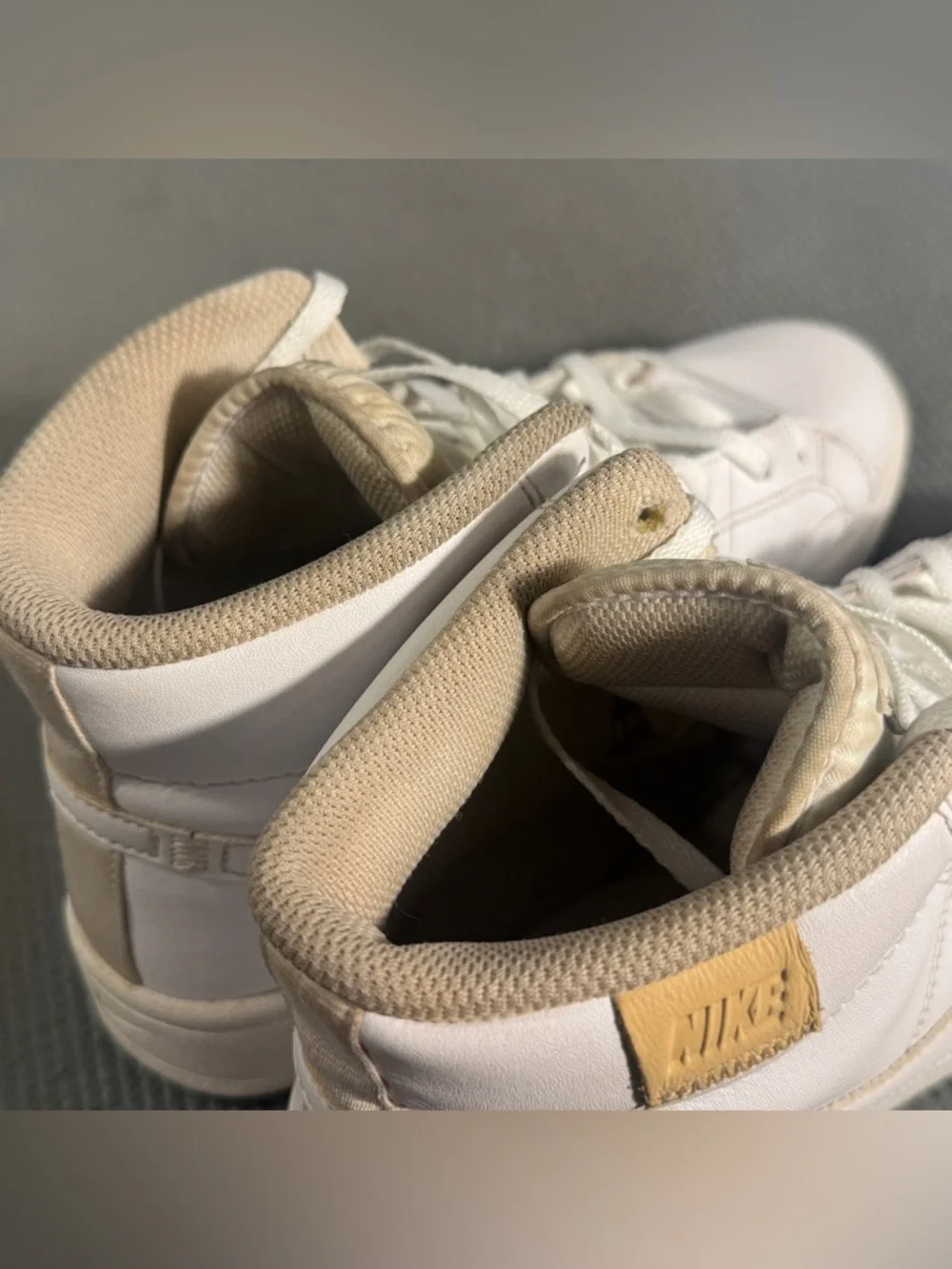 Nike Court Royale 2 Mid Triple White Women's Shoes CT1725-100 Size 8.5‎